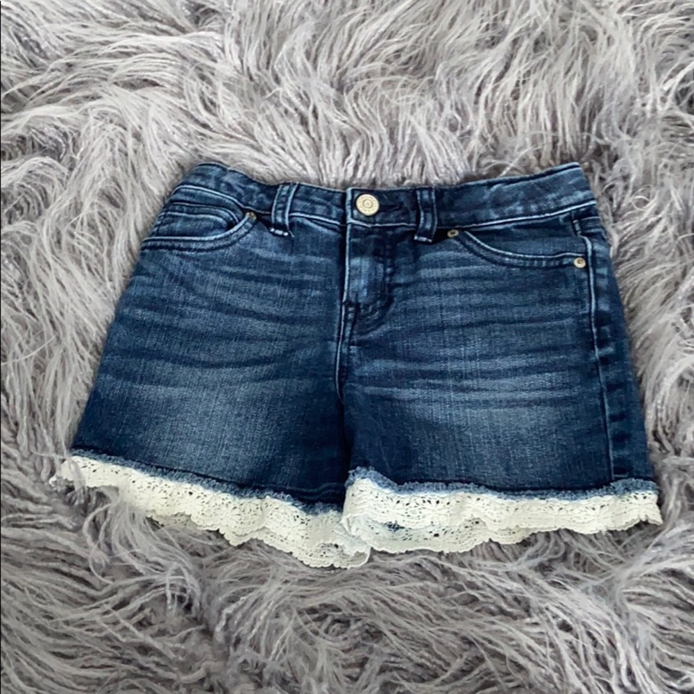 Girls Cat & Jack Jean Shorts